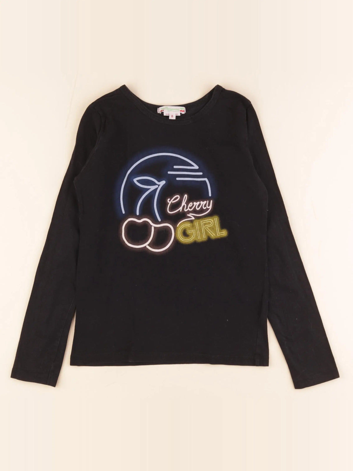 Bonpoint - tee-shirt noir - 8 ans
