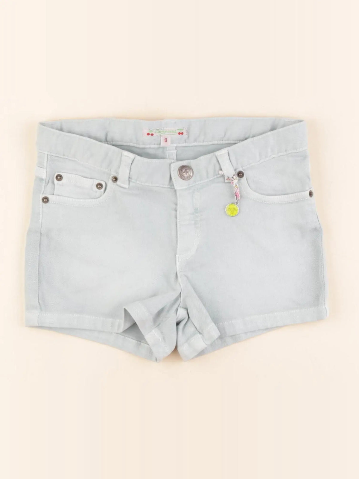 Bonpoint - short bleu - 8 ans