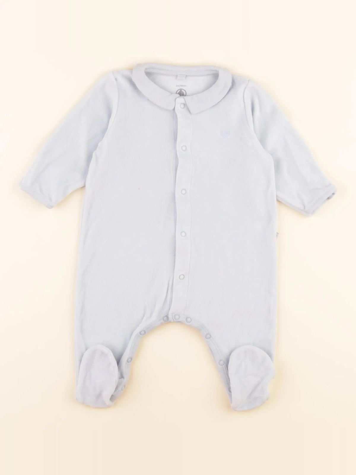 Pyjama velours bleu