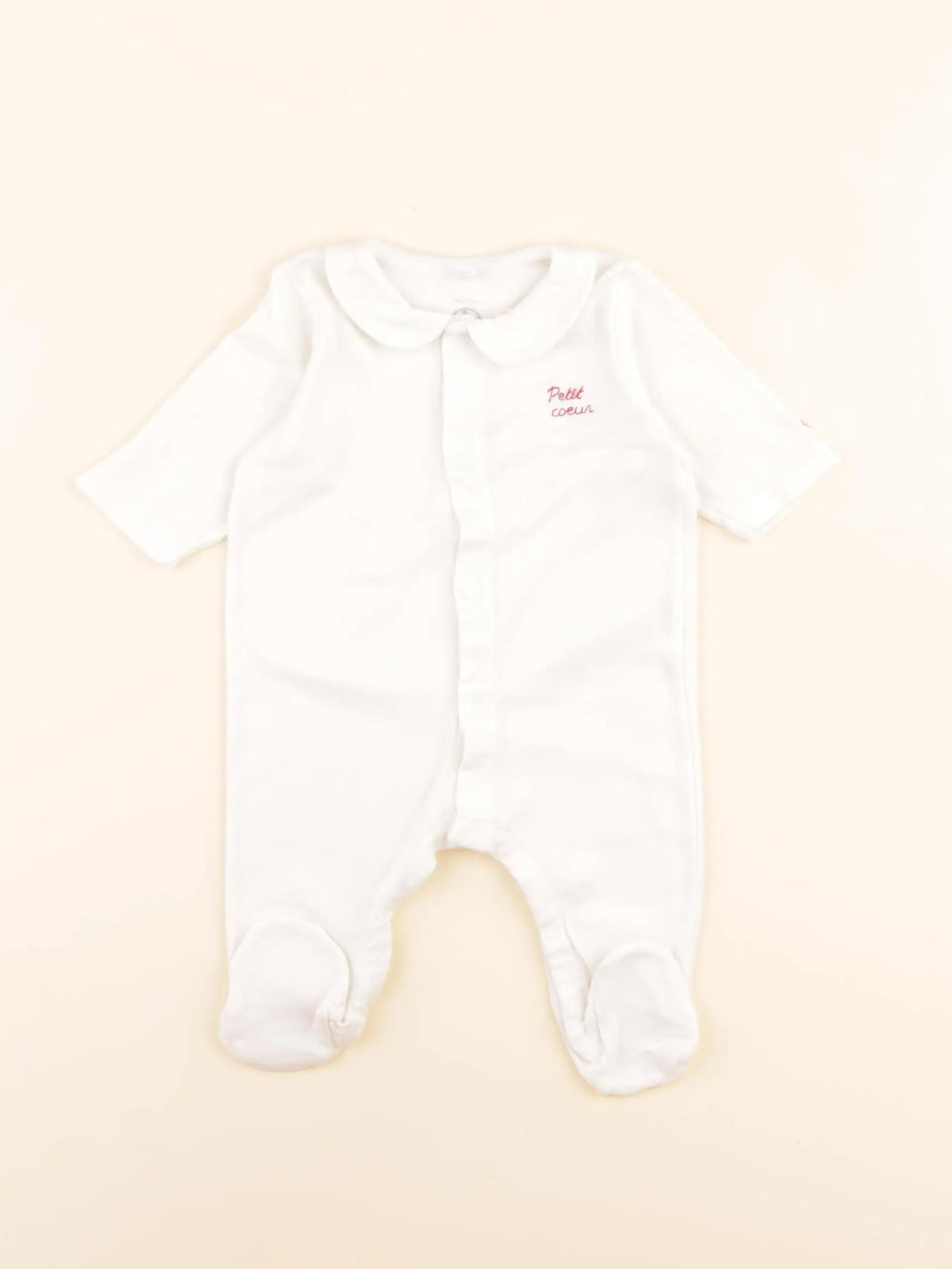 Pyjama coton blanc