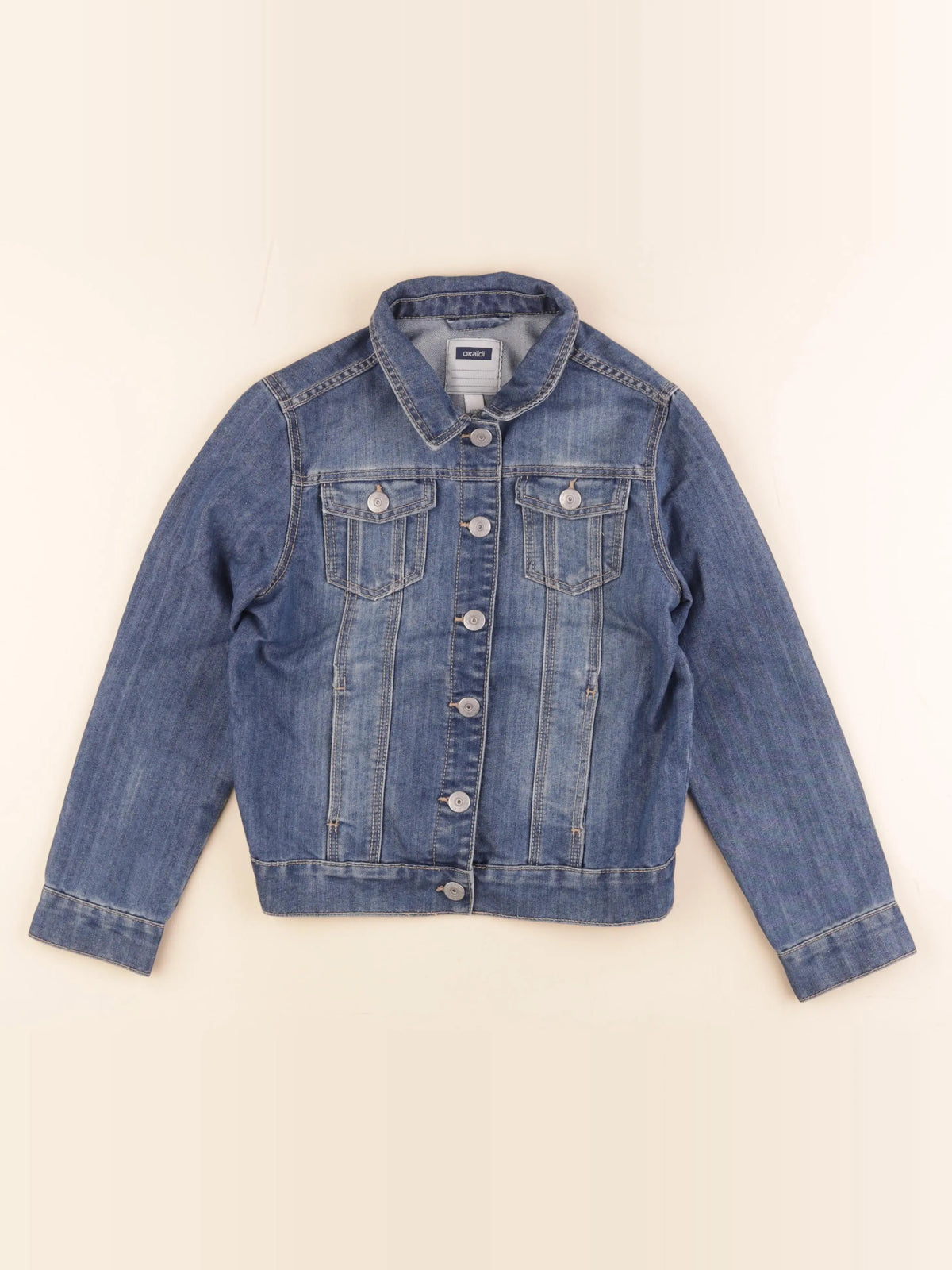 Okaidi - veste bleu - 10 ans