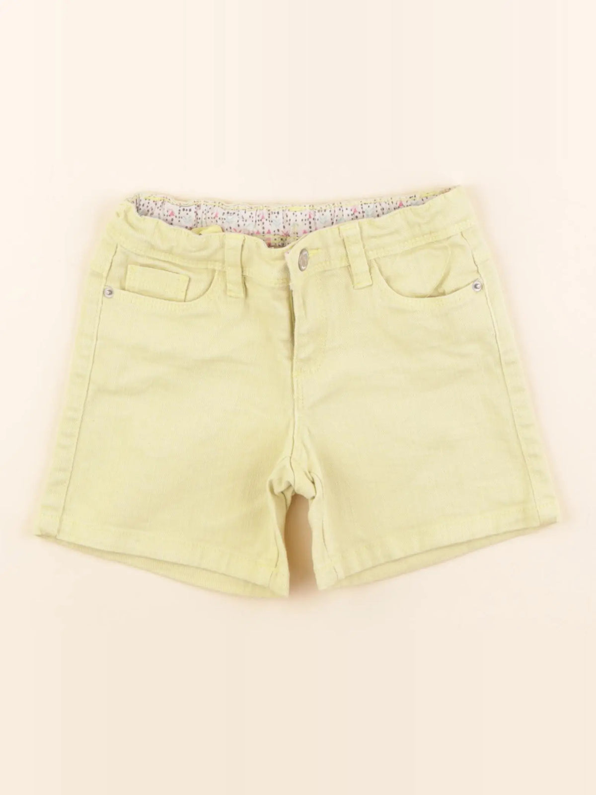 Tape à l'oeil - short jaune - 4 ans