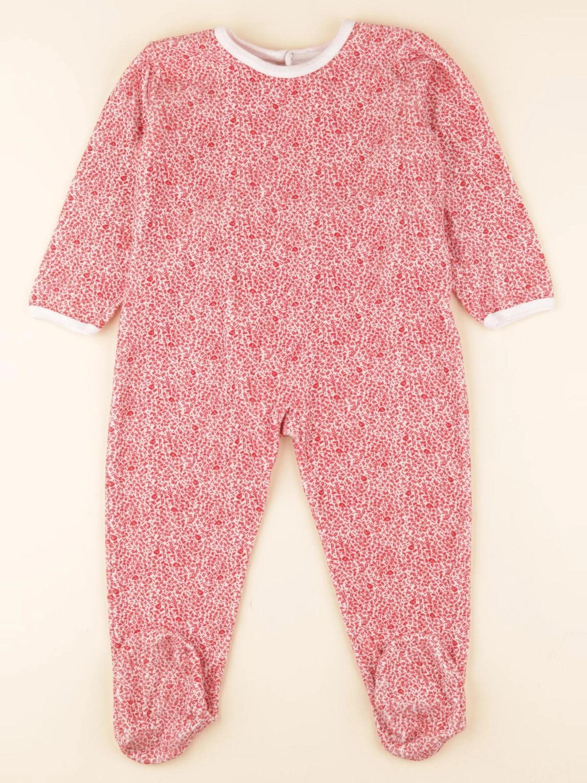 Pyjama velours rouge