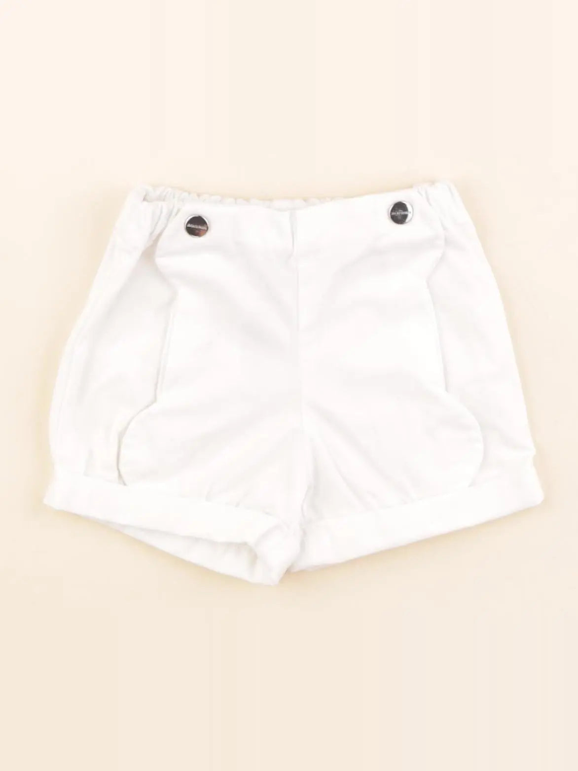 Jacadi - short blanc - 6 mois