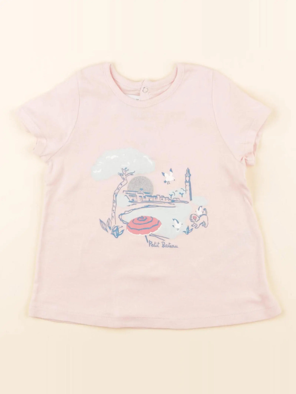 Tee-shirt rose