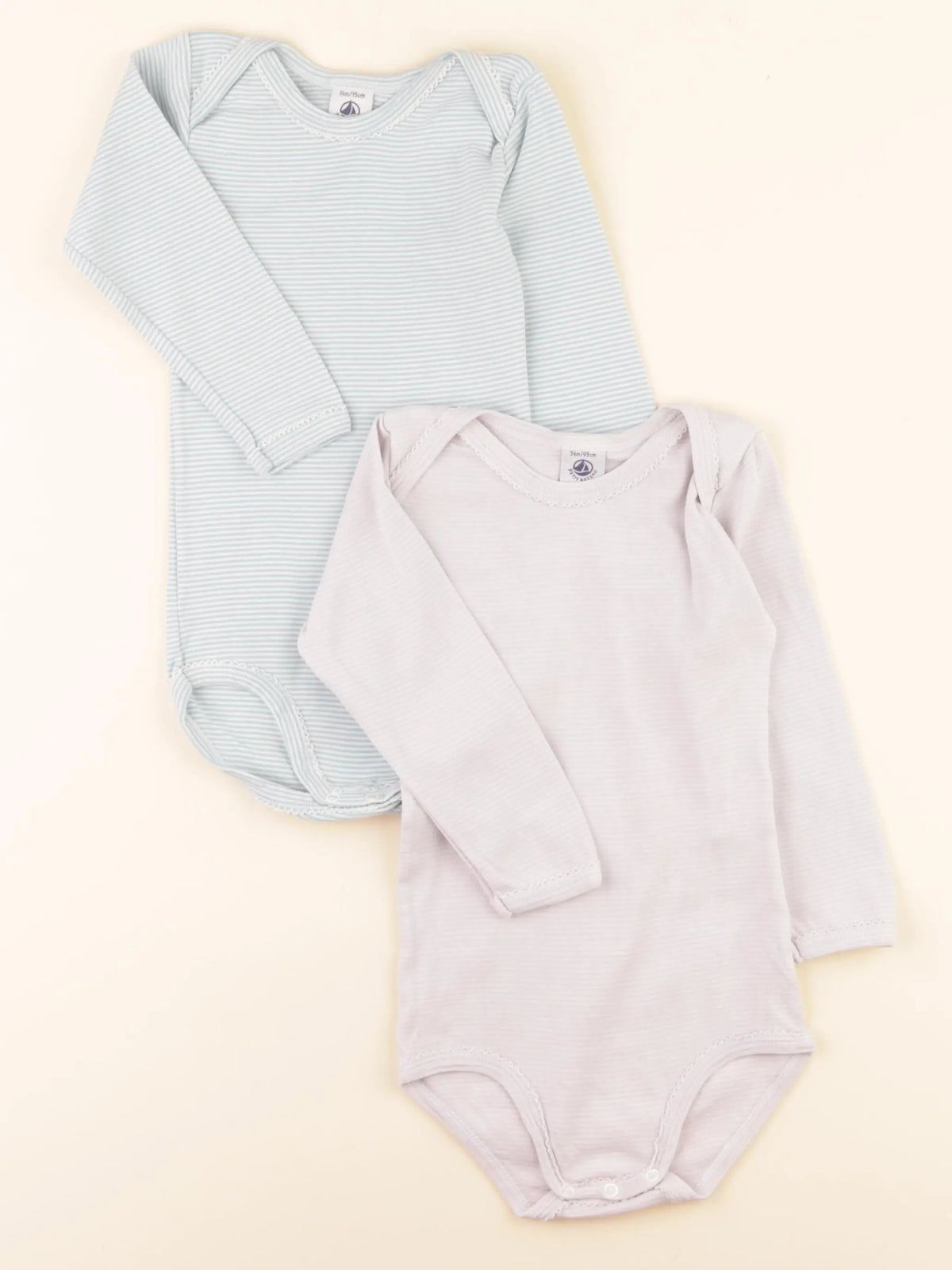 Lot de 2 bodies en coton multicolore