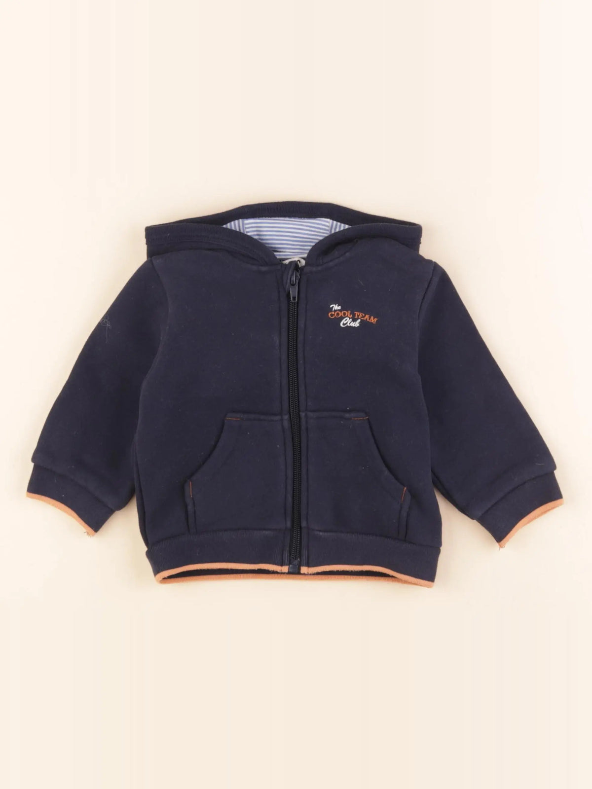 Cyrillus - sweat bleu - 12 mois