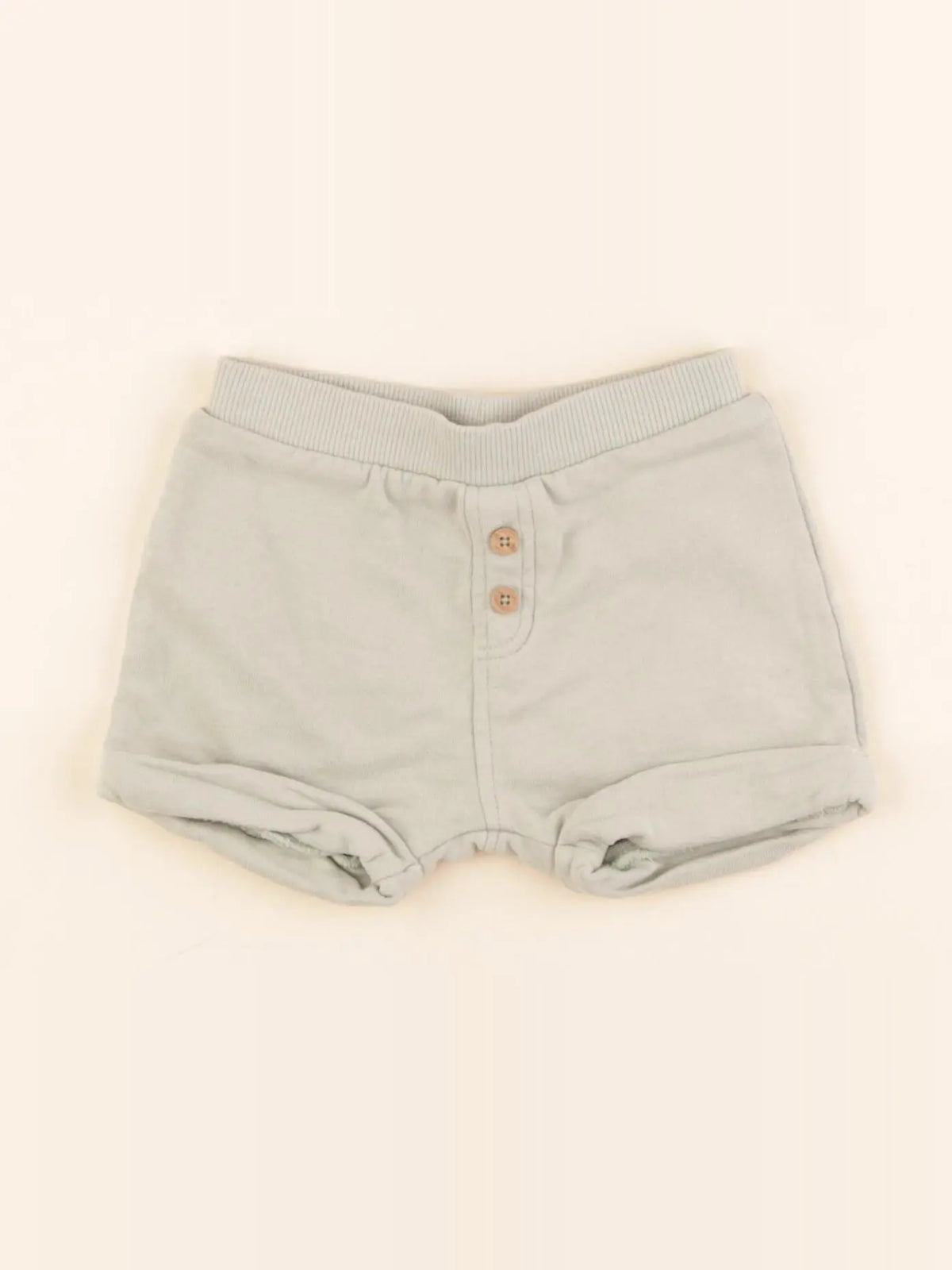 Vertbaudet - short vert - 6 mois