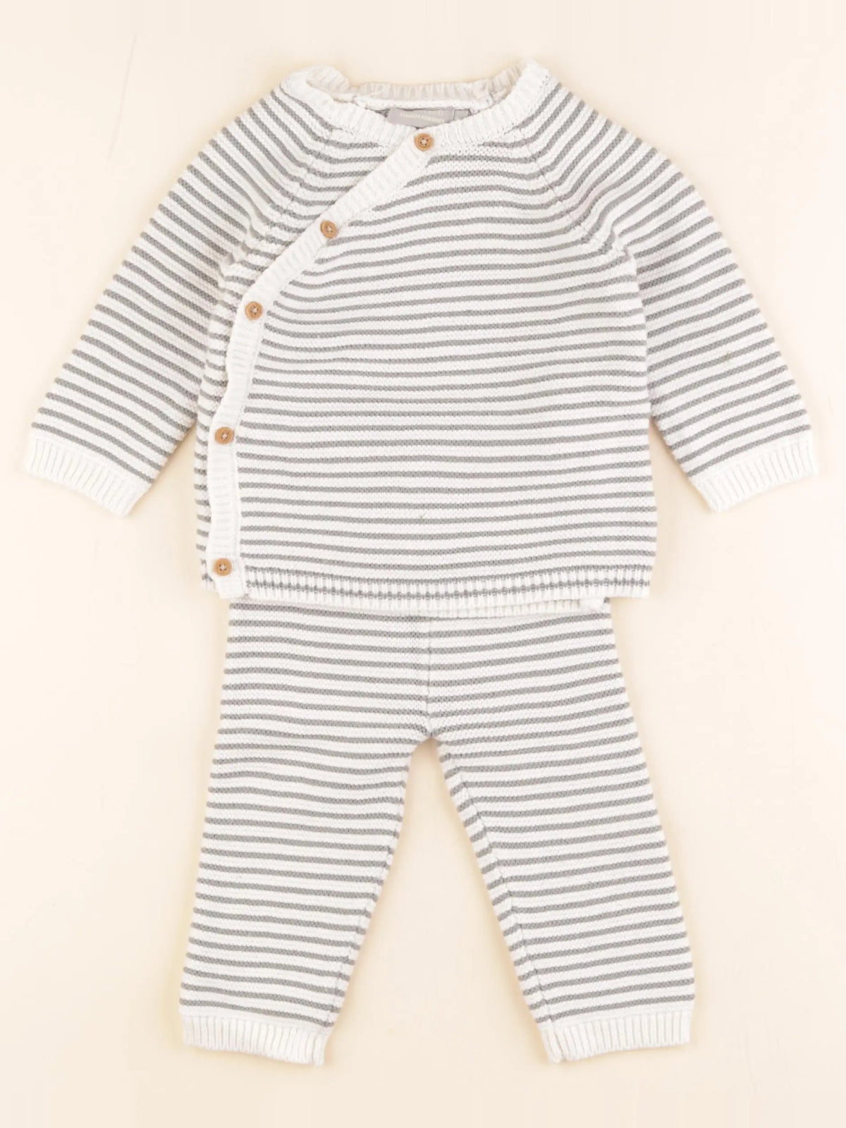 Boutchou - ensemble vert - 9 mois