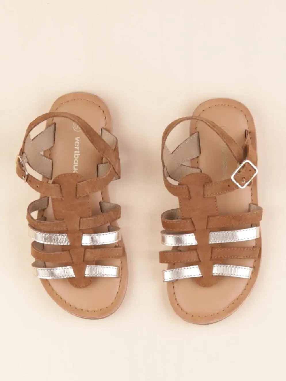 Vertbaudet - sandales marron - pointure 30