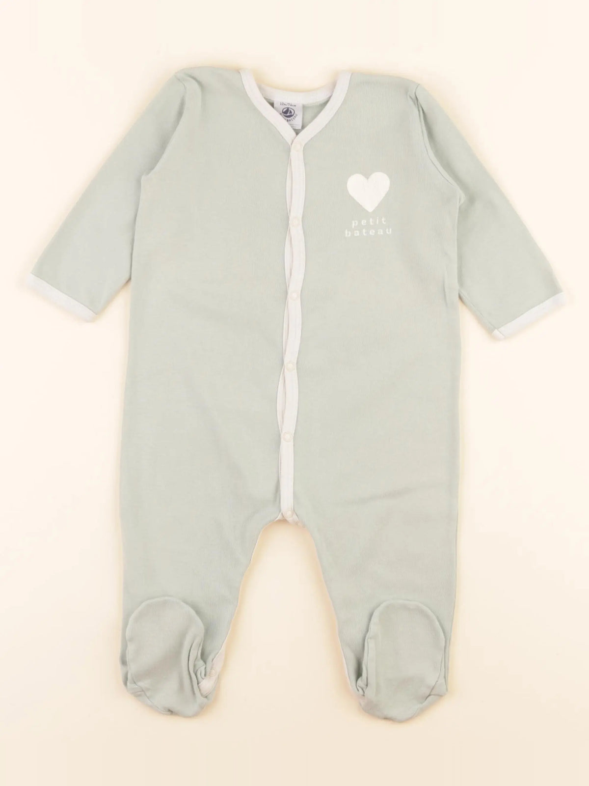 Pyjama coton vert