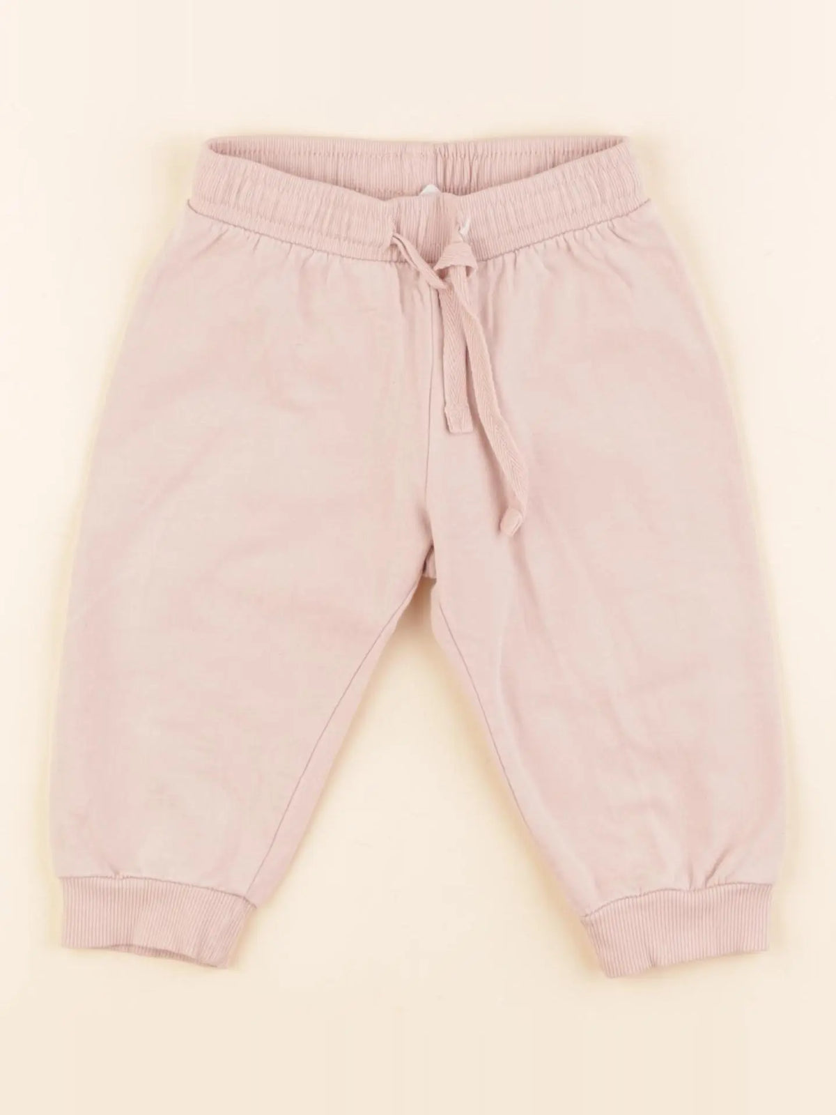 H&M - jogging rose - 6/9 mois