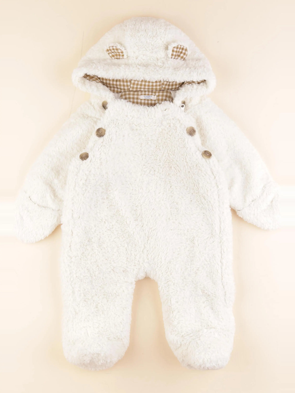 Boutchou - combi-pilote beige - 9 mois