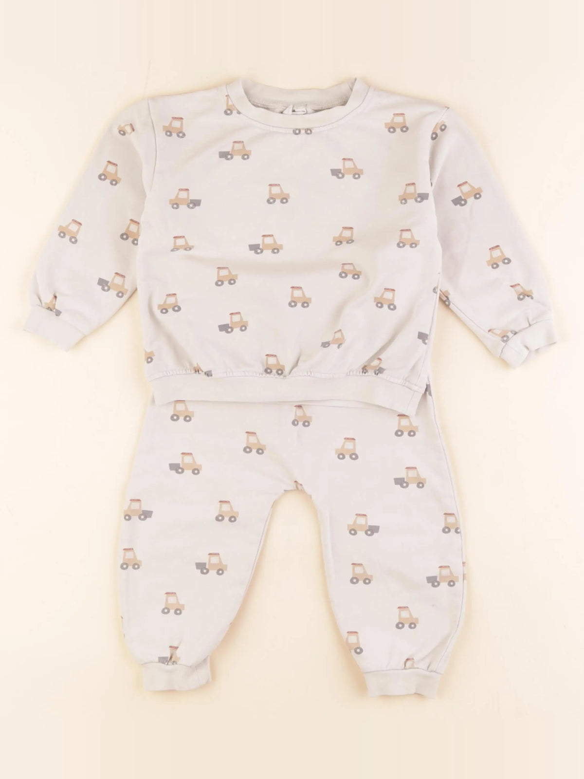 Quincy Mae - pyjama coton beige - 18/24 mois