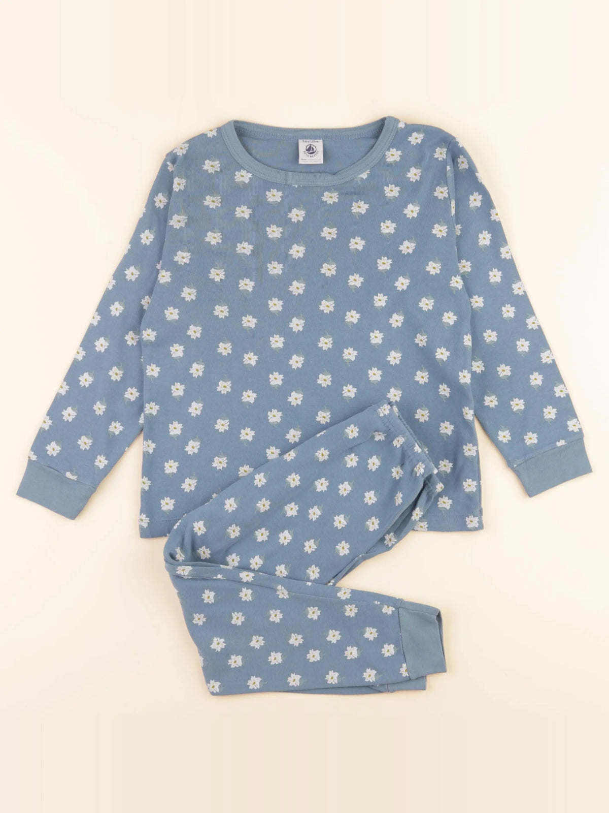 Pyjama coton bleu