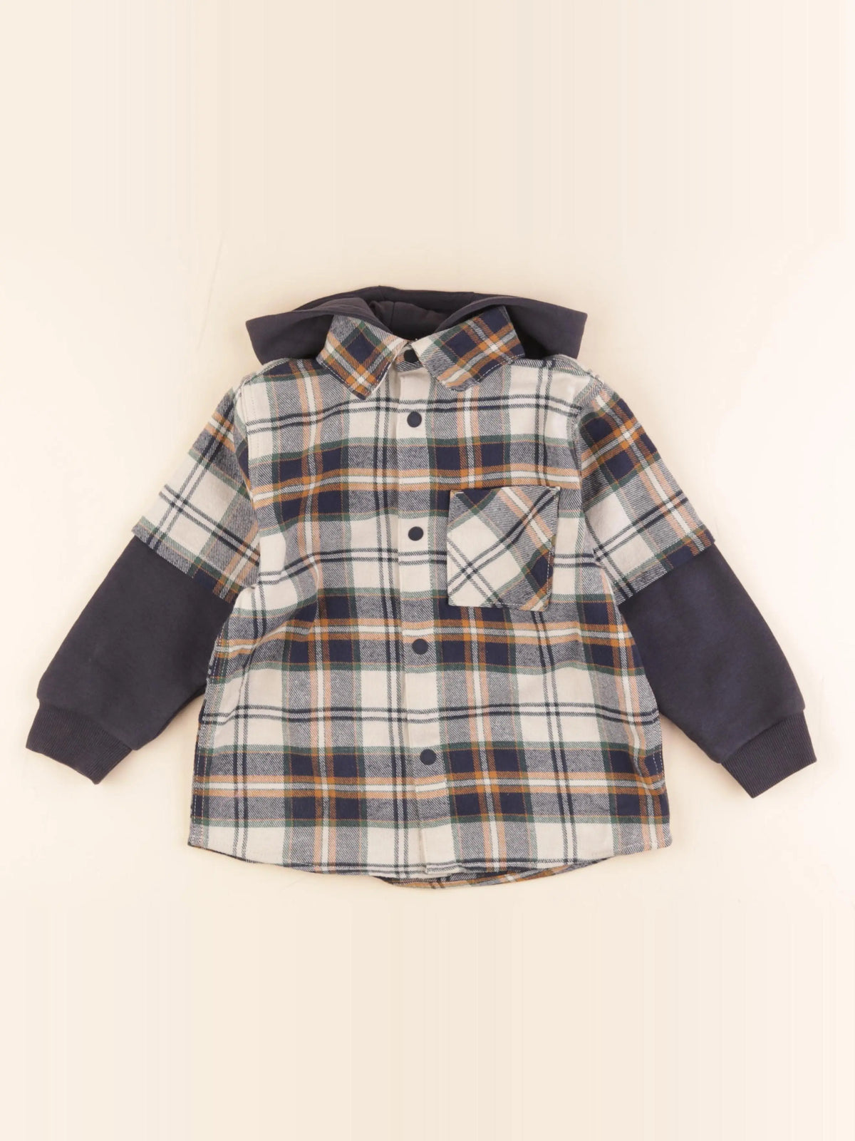Vertbaudet - sweat bleu - 5 ans