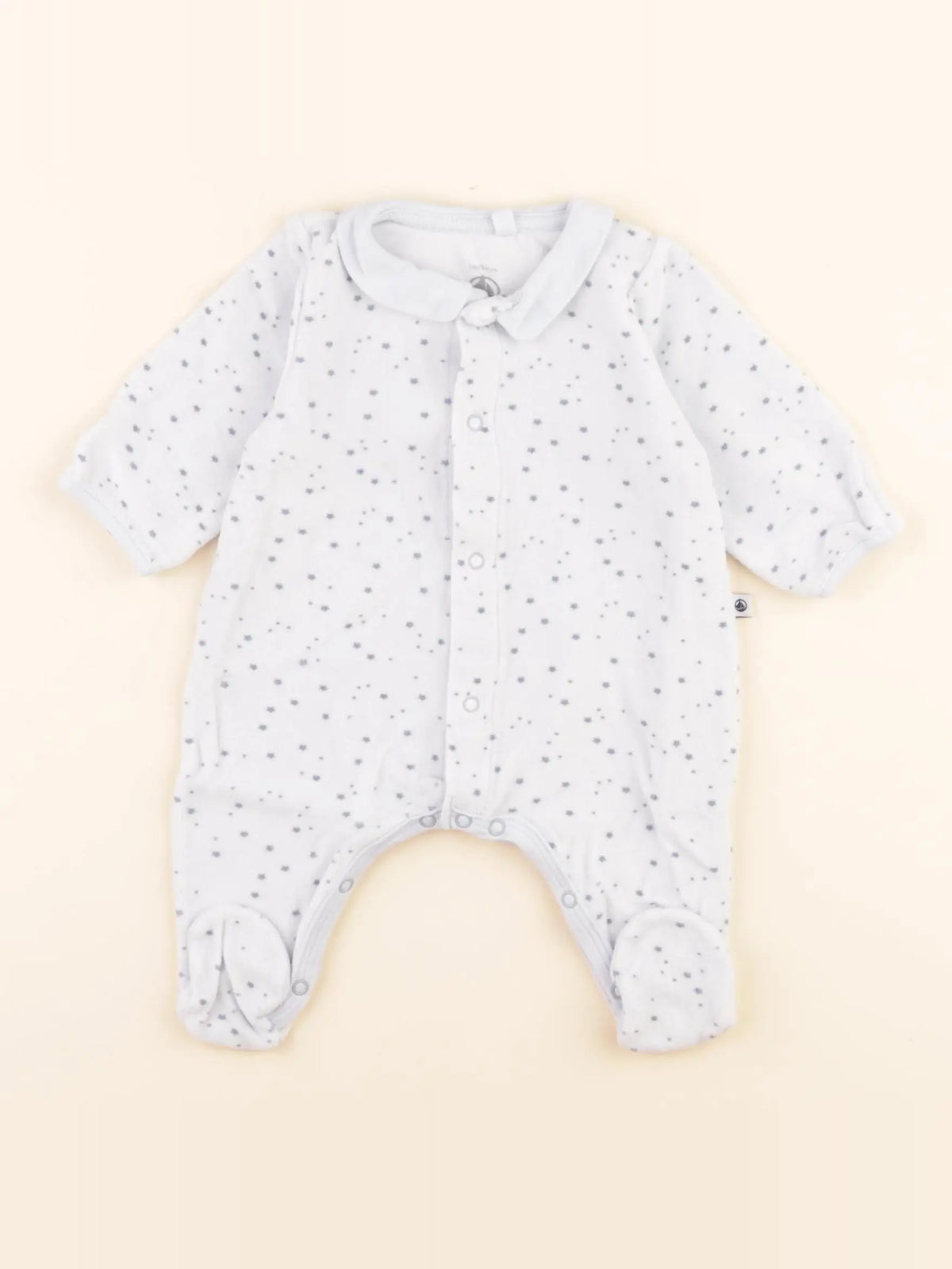 Pyjama velours bleu