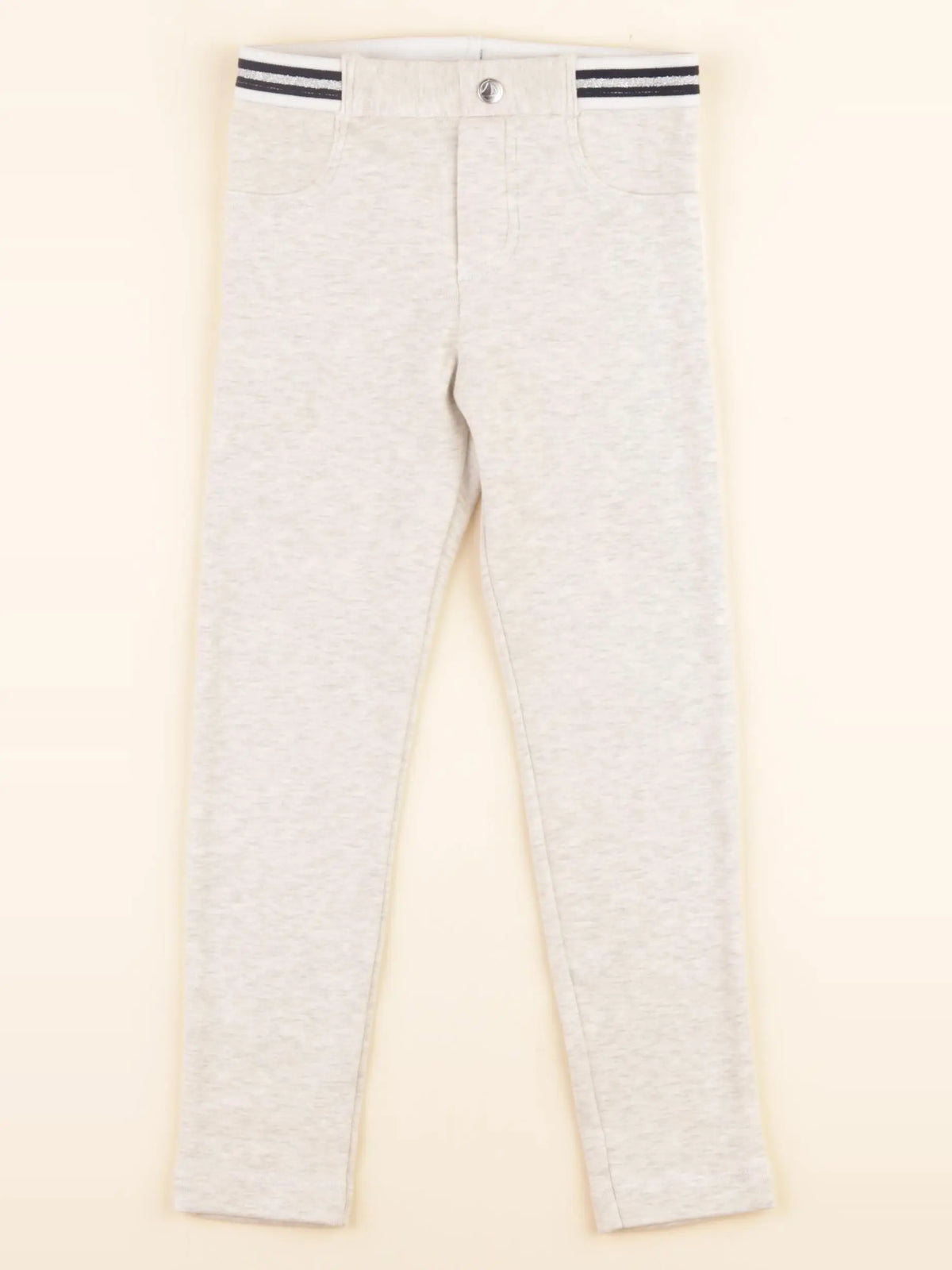 Jegging argent, beige