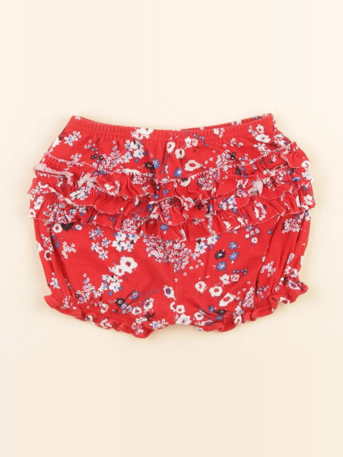 Bloomer volants au dos rouge