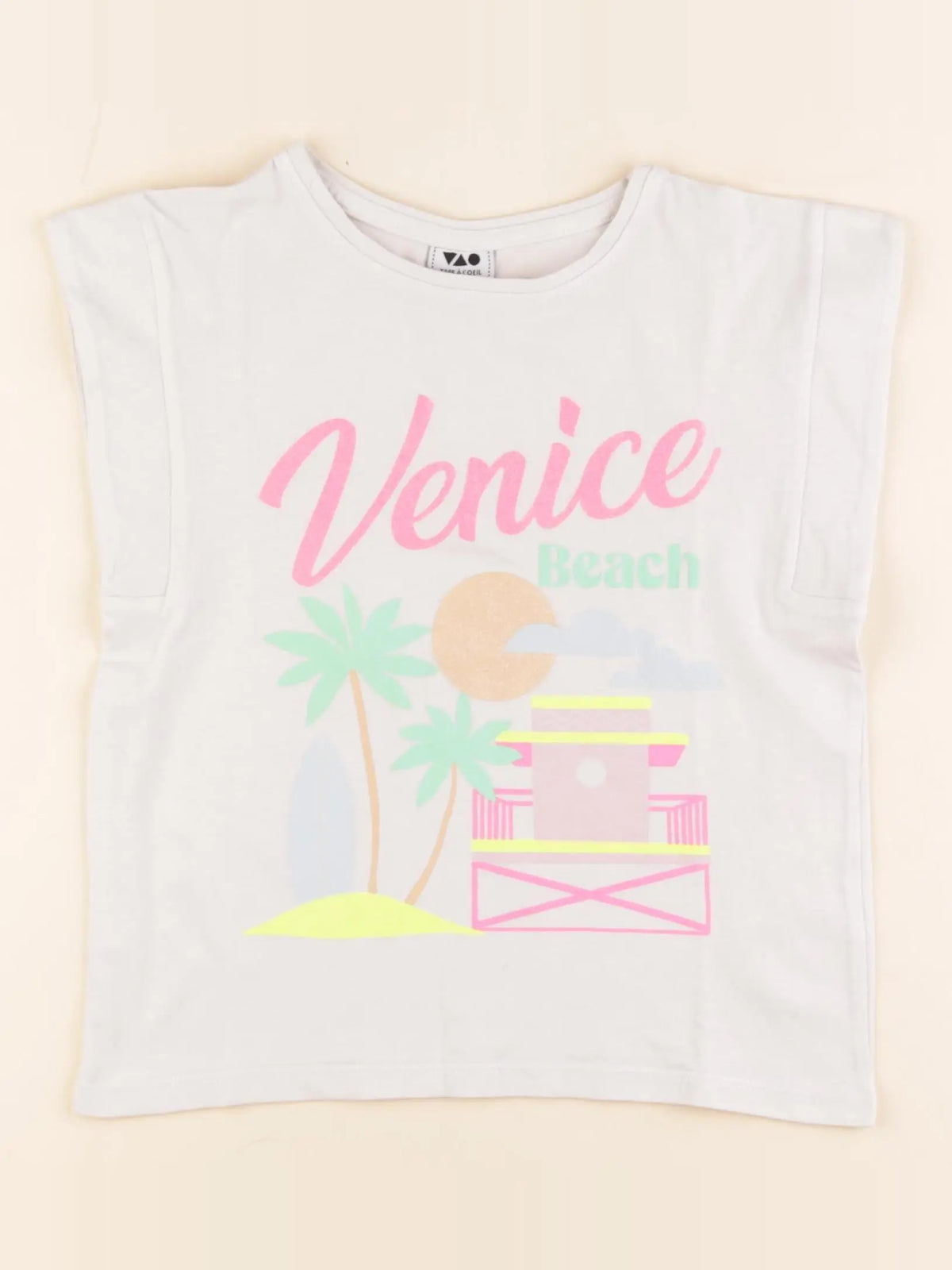 Tape à l'oeil - tee-shirt blanc - 6 ans