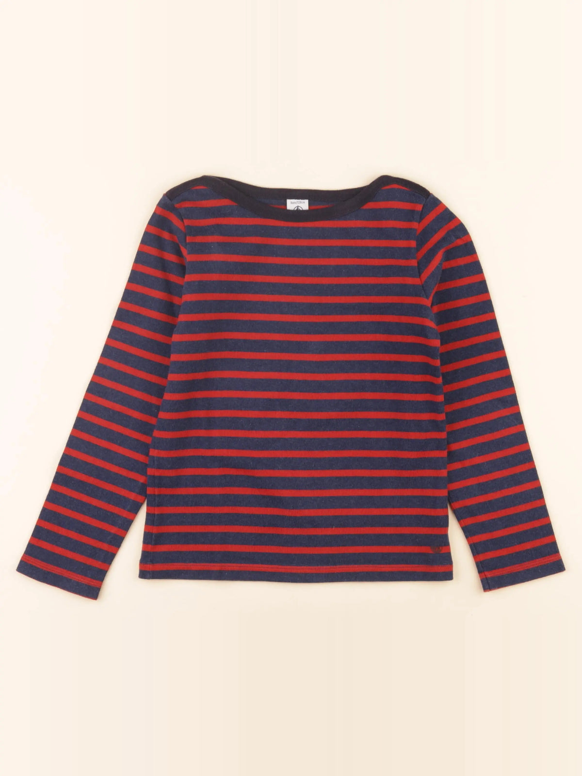 Tee-shirt bleu, rouge