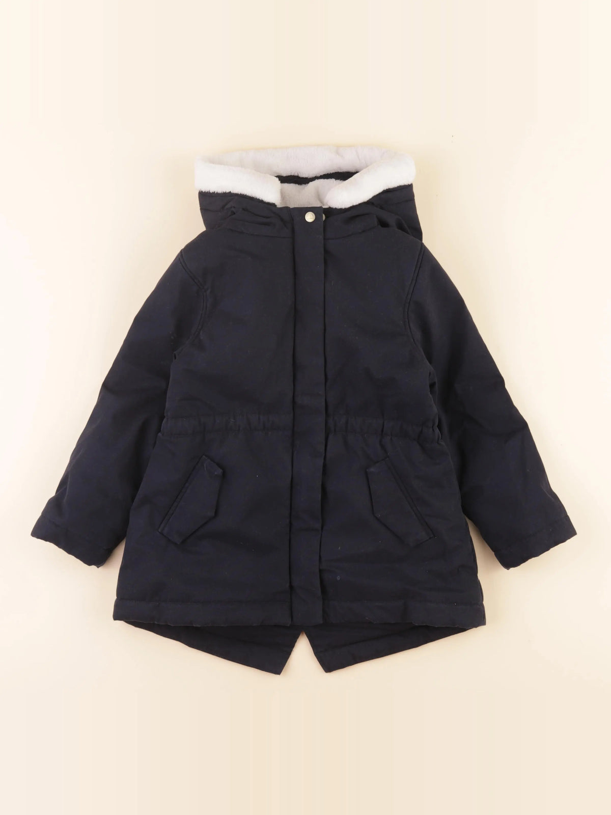 Parka bleu