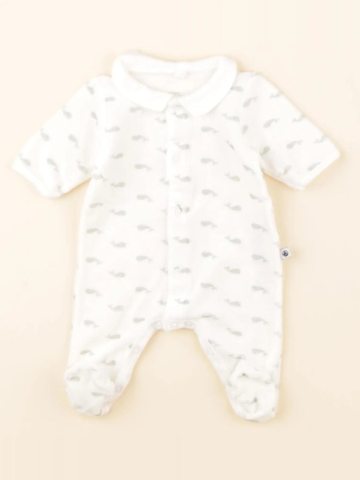 Pyjama velours blanc