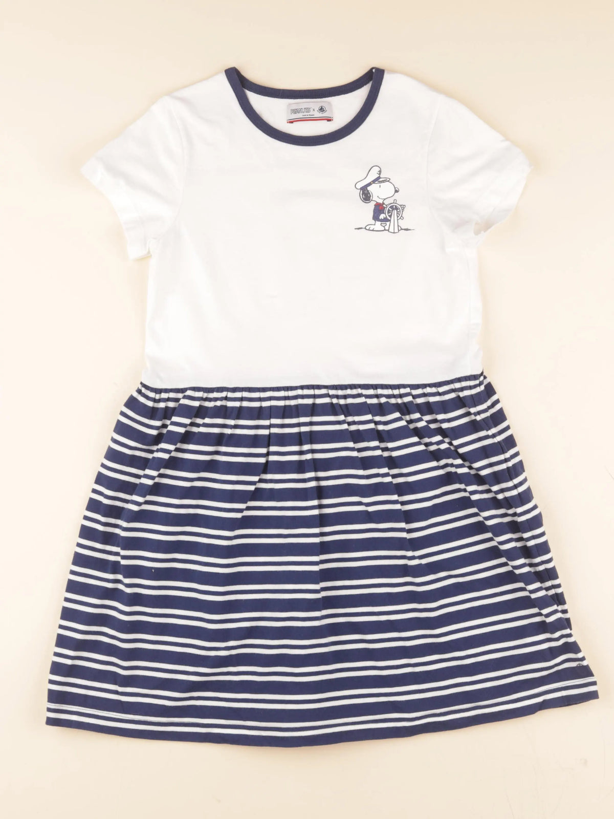 Robe bleu, blanc