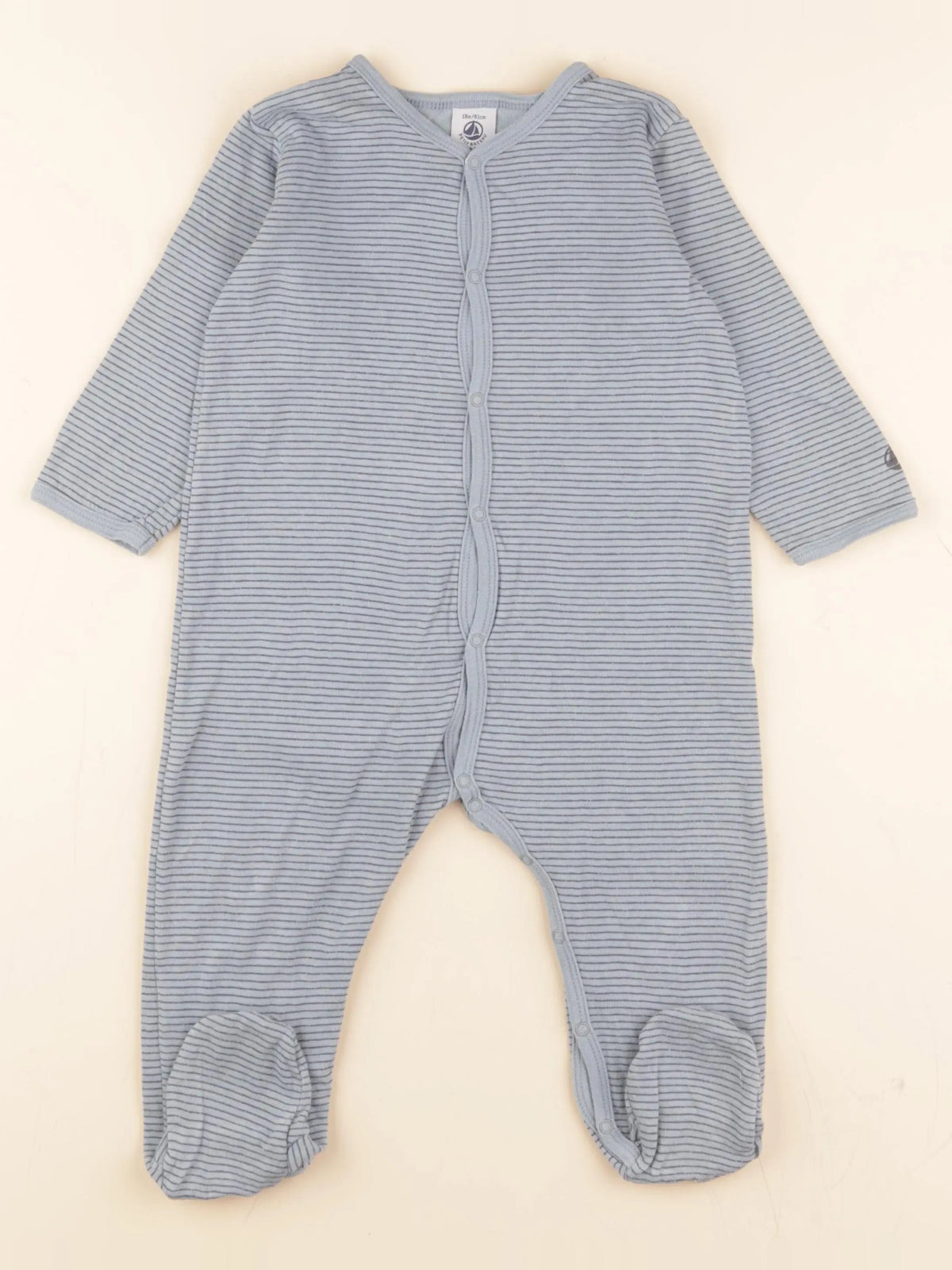 Pyjama coton bleu