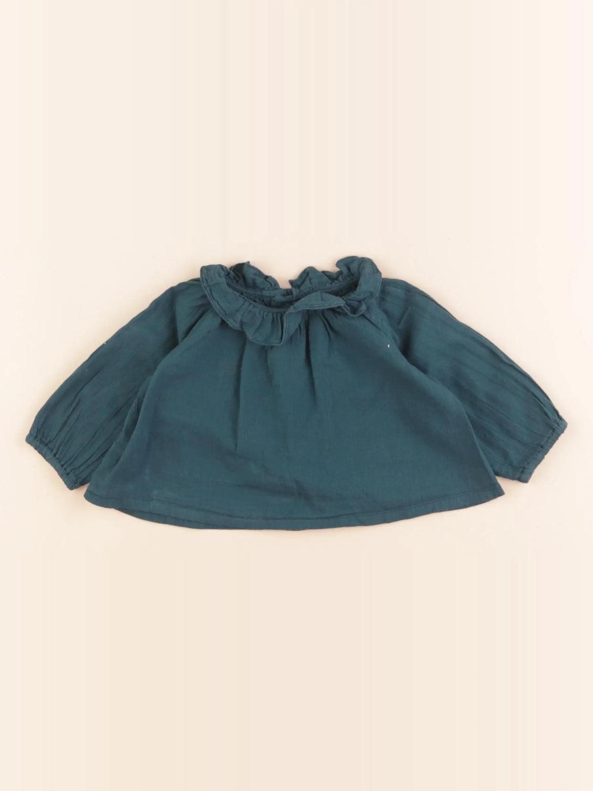 Bonton - blouse vert - 1/3 mois
