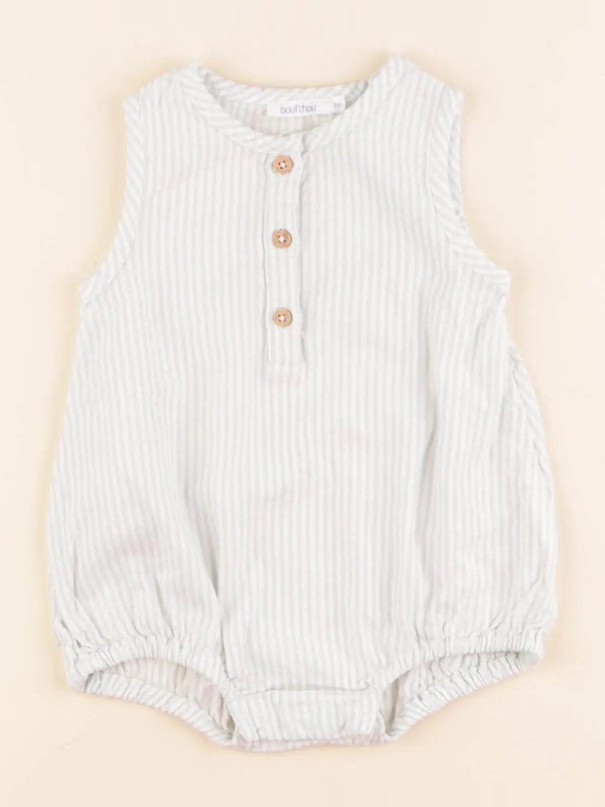 Boutchou - combinaison vert - 3 mois