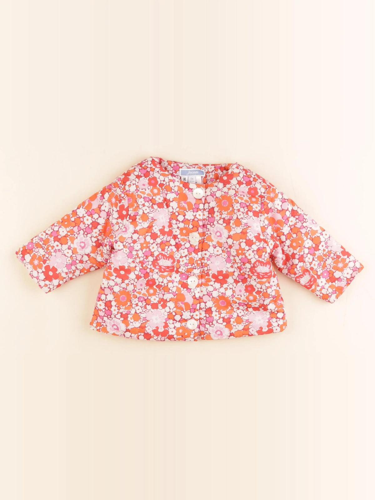 Jacadi - gilet multicolore - 6 mois