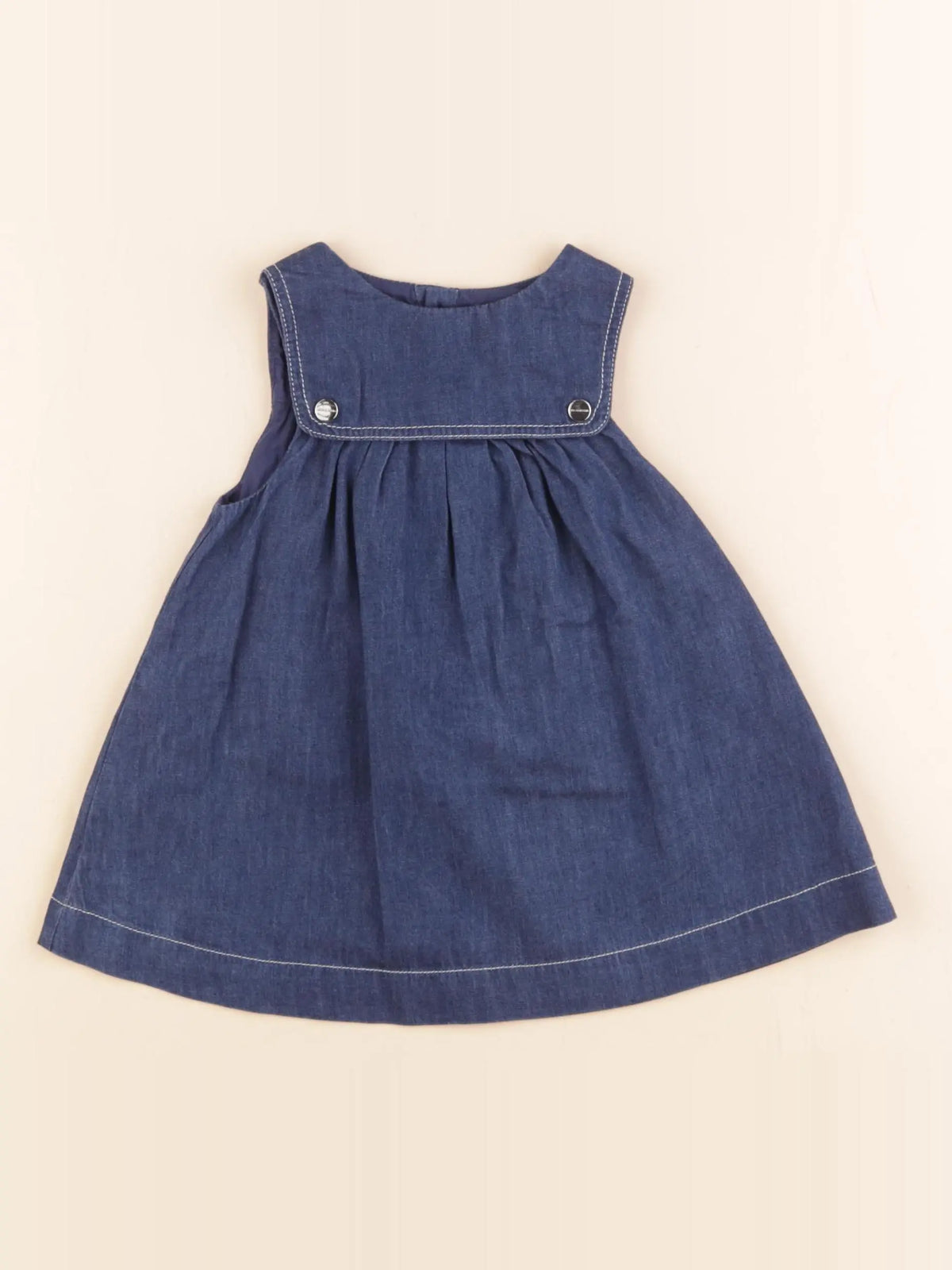 Jacadi - robe bleu - 12 mois