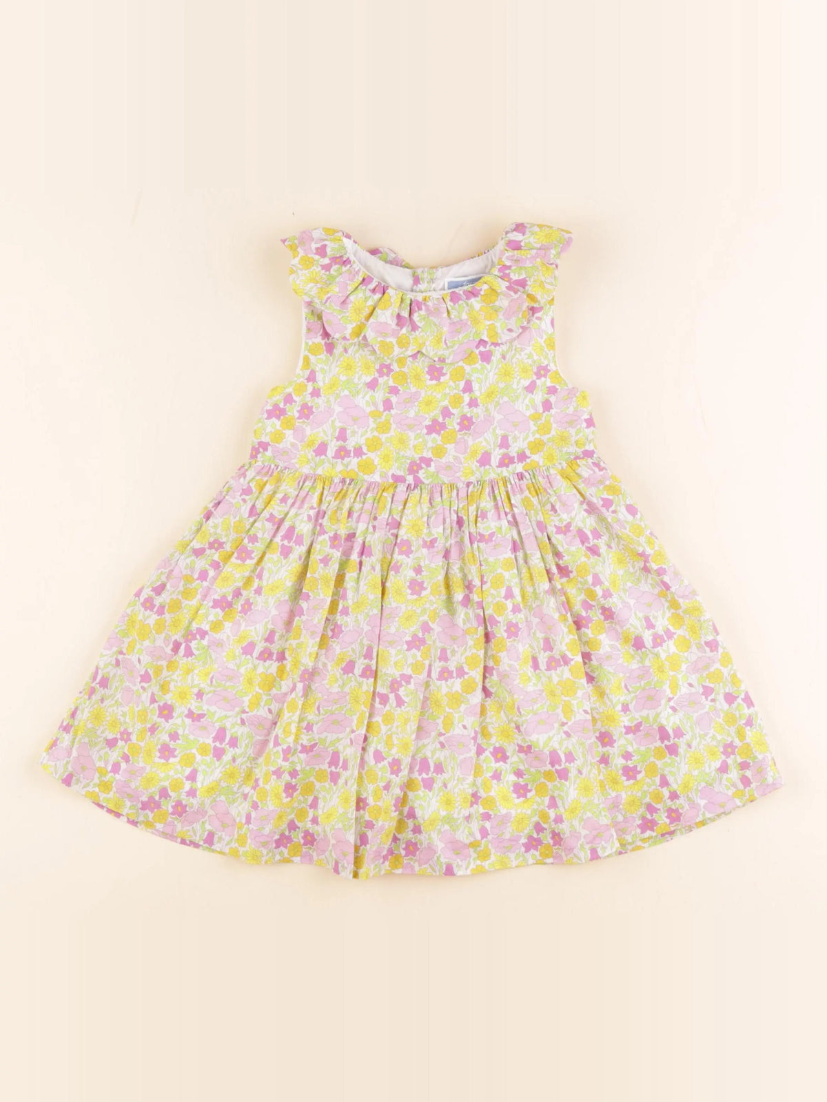 Jacadi - robe liberty multicolore - 24 mois
