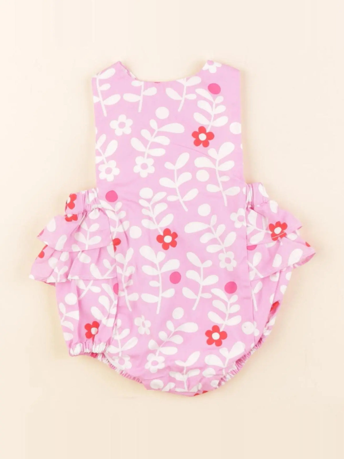 Jacadi - combinaison rose - 3 mois