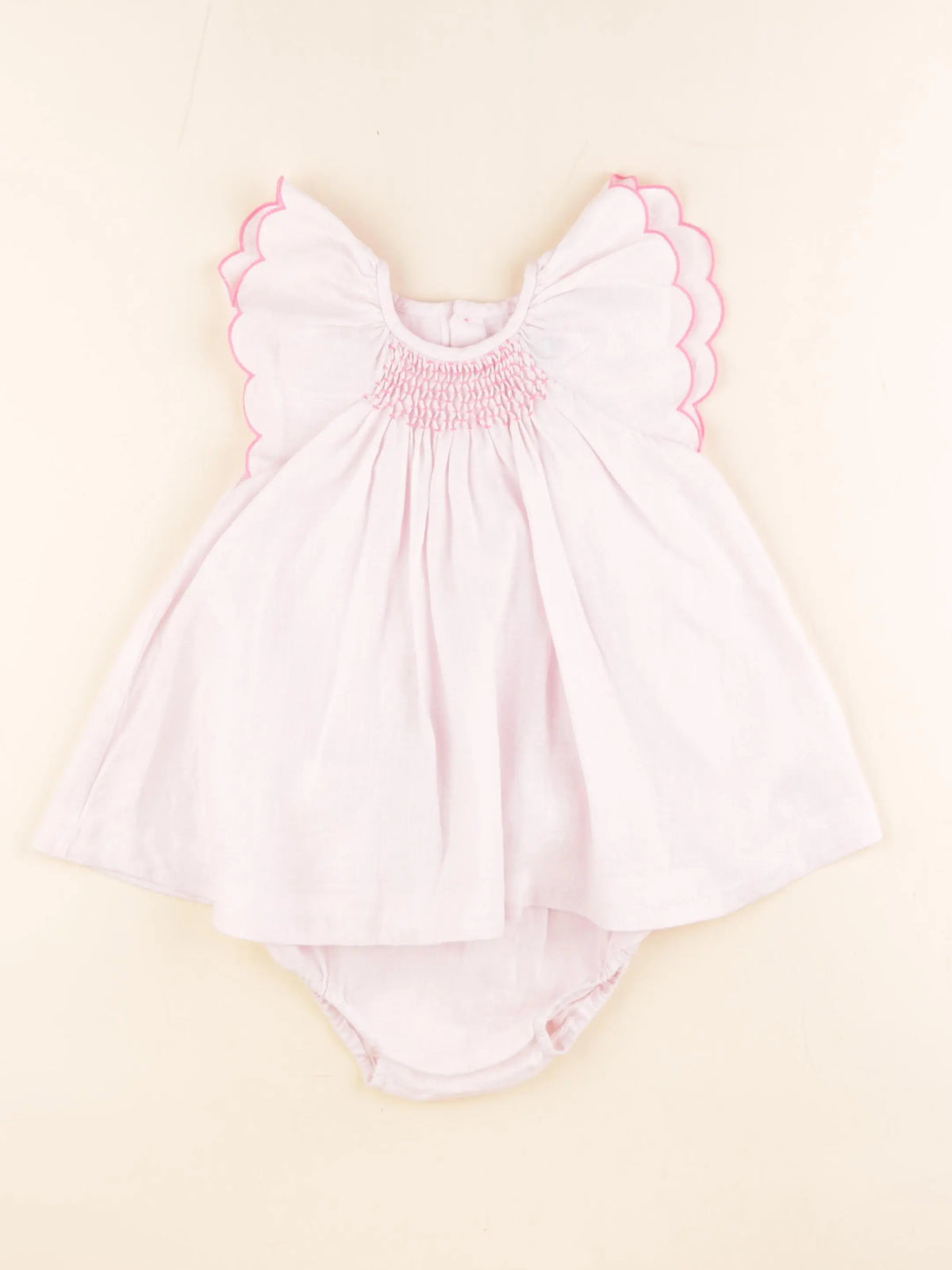 Jacadi - robe rose - 12 mois