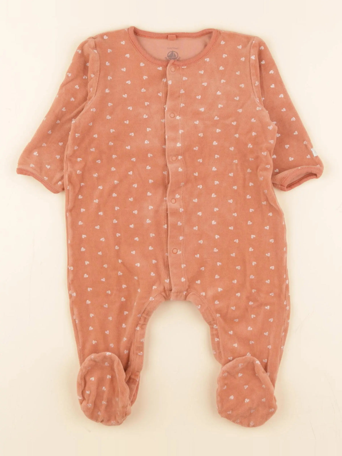 Pyjama velours rose
