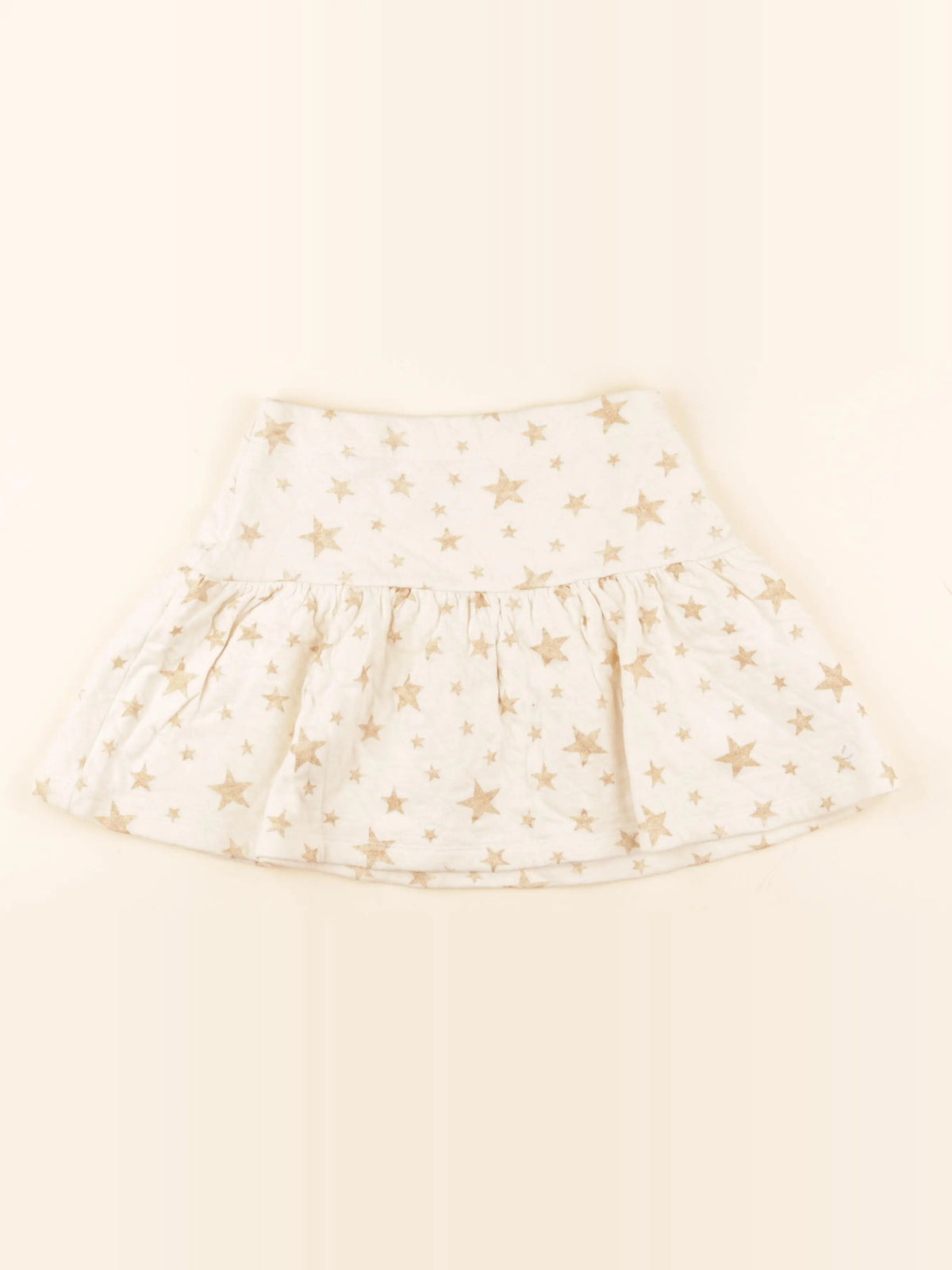 Jupe beige, or