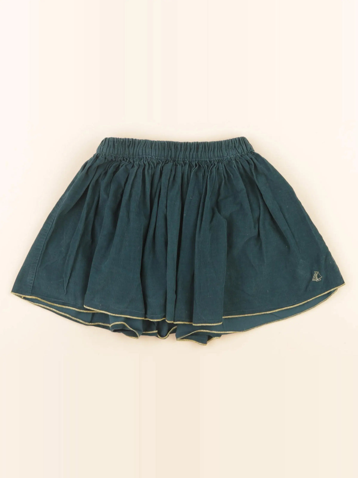 Petit Bateau - jupe vert - 3 ans