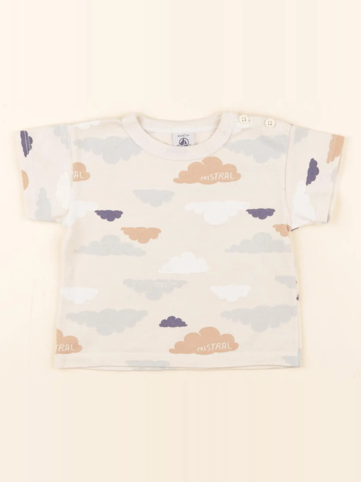 Tee-shirt beige