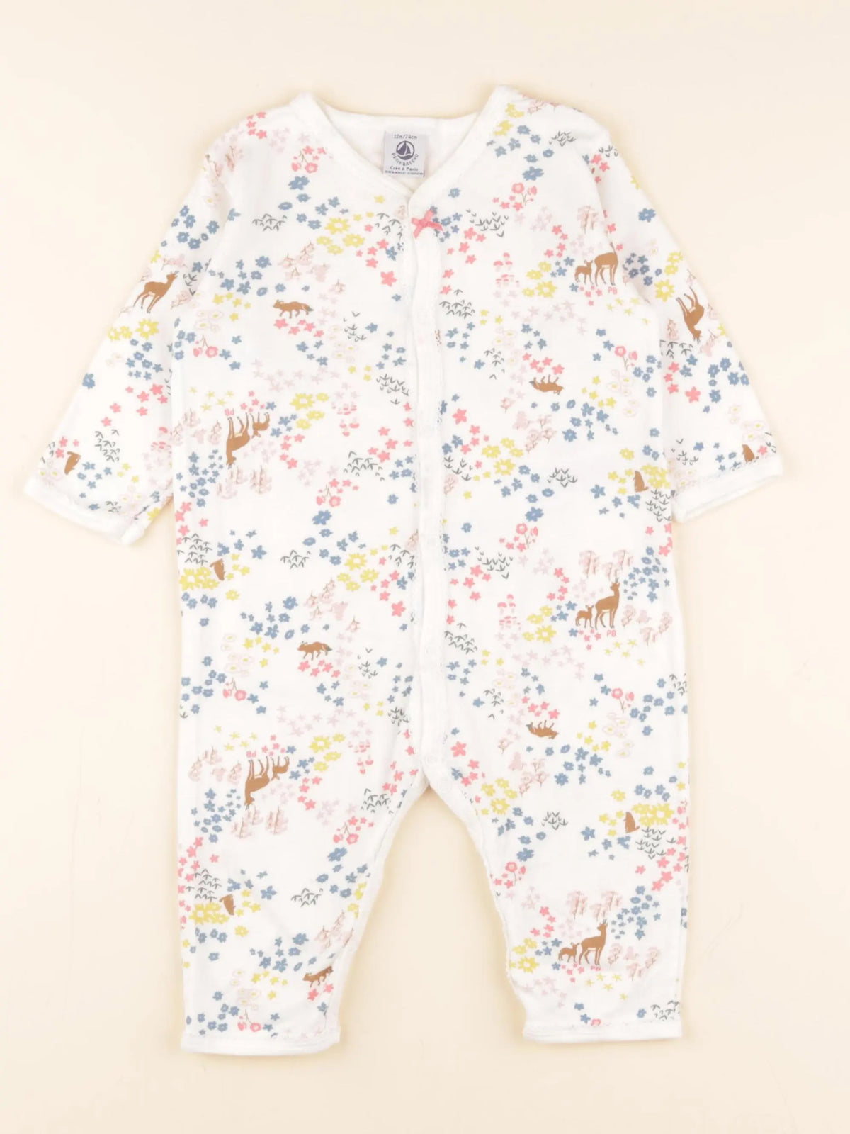 Pyjama coton multicolore