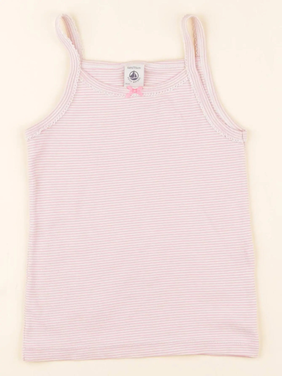 Maillot de corps rose