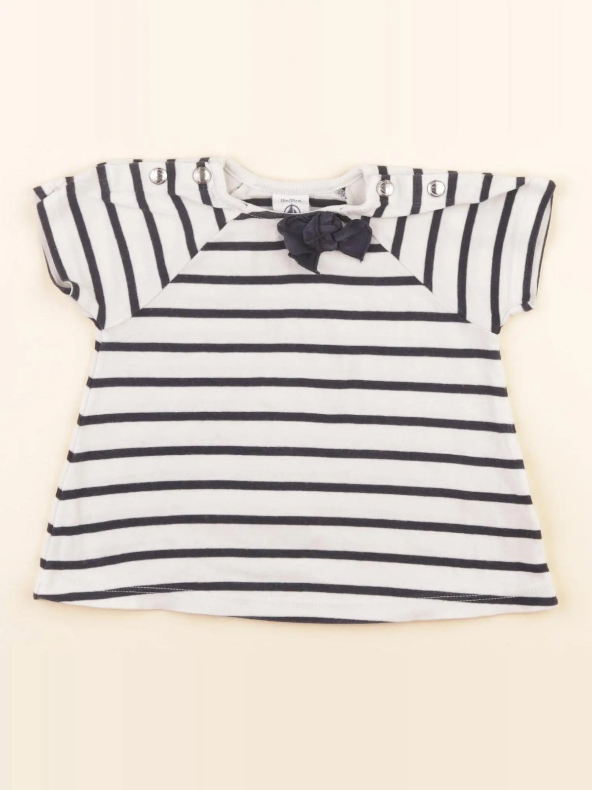 Tee-shirt bleu, blanc