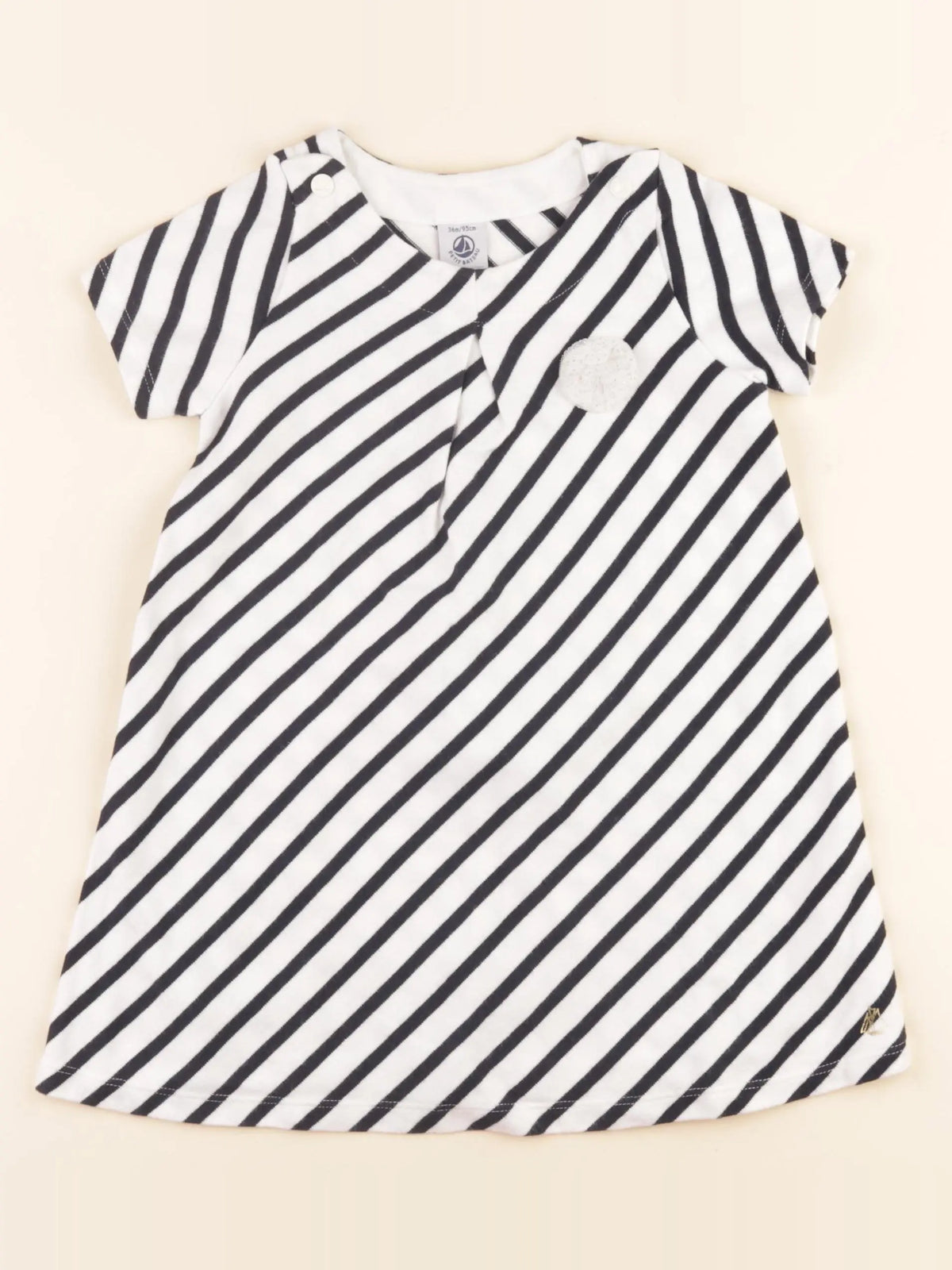Robe bleu, blanc