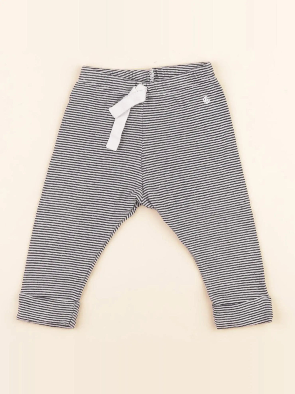 Legging bleu, blanc