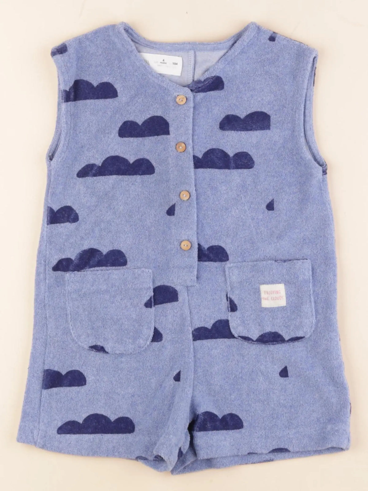 Zara - combinaison bleu - 4 ans