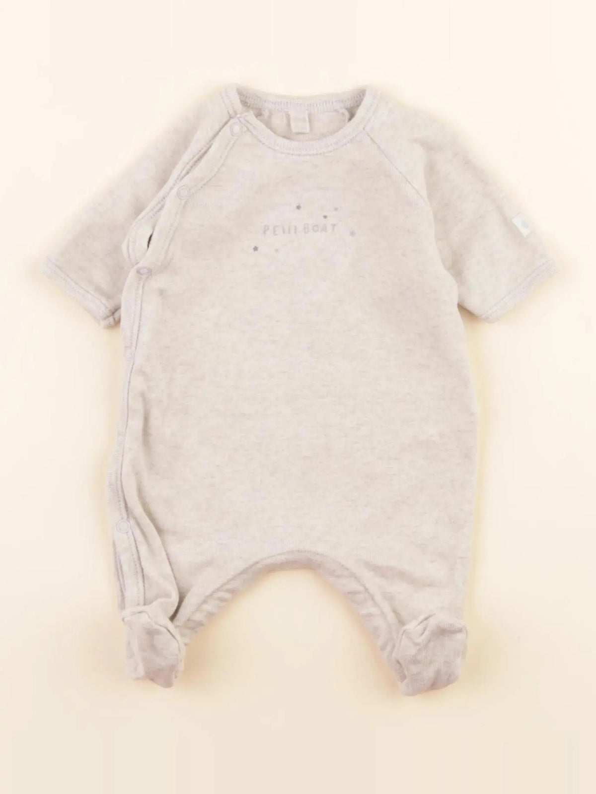 Pyjama coton beige