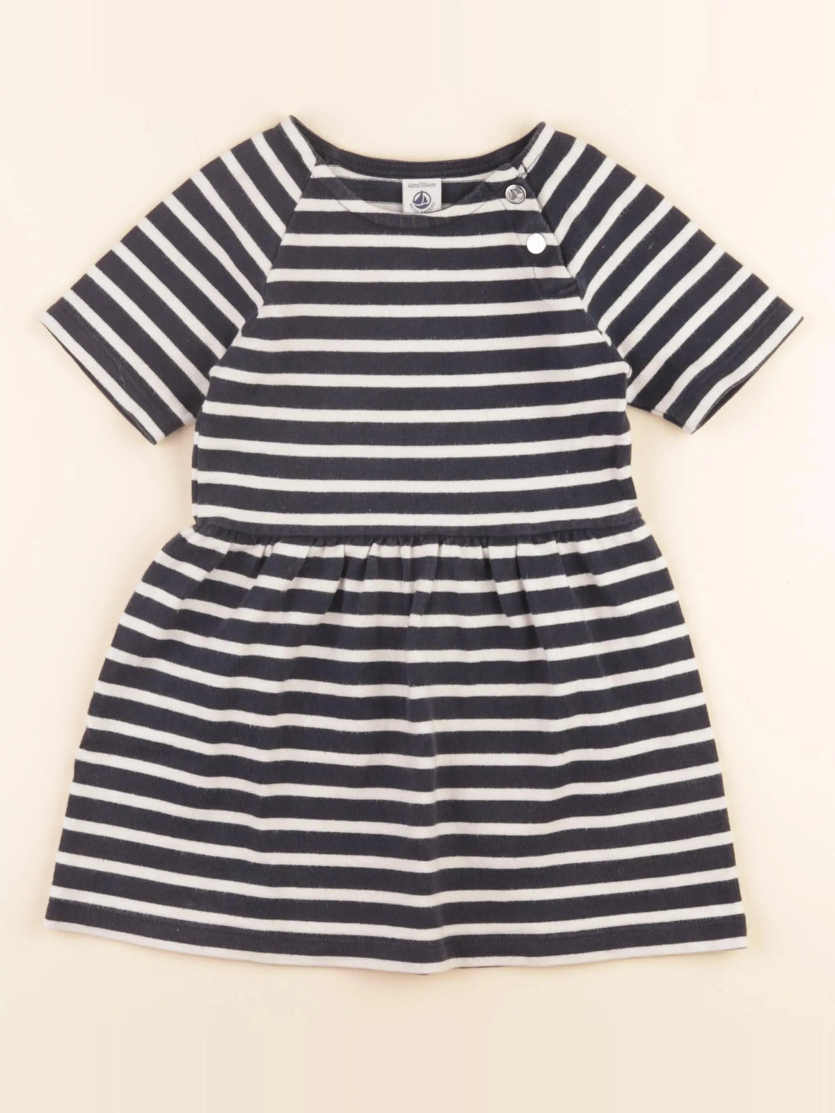 Robe bleu, blanc