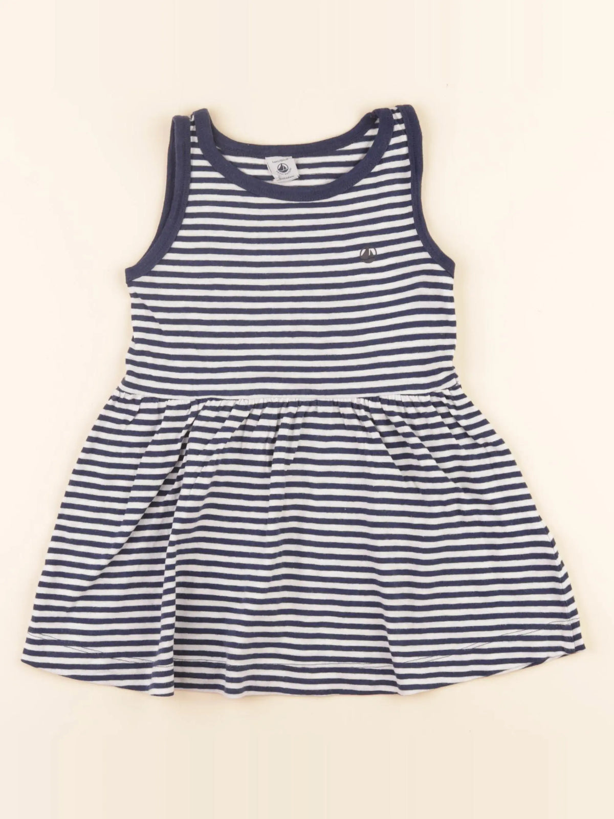 Robe bleu, blanc