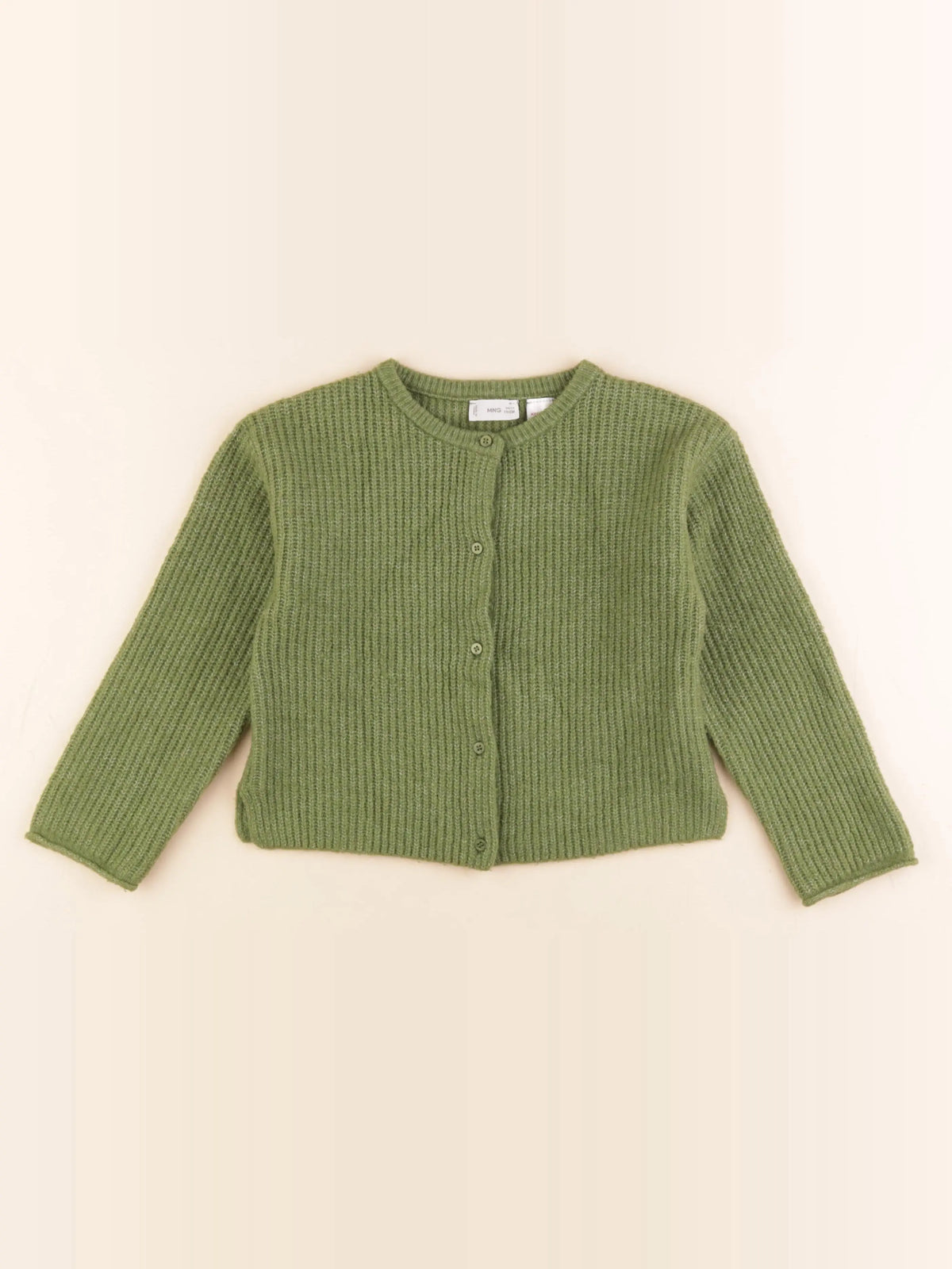 Mango - gilet vert - 5/6 ans